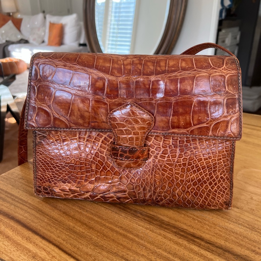 Vintage Croc Purse